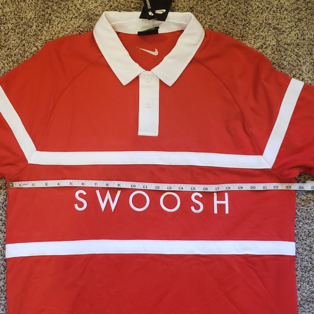 Men's Nike Swoosh Rugby Shirt - Picture 5 of 6